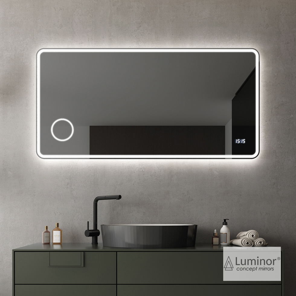 Luminor Cult – Καθρέφτης Μπάνιου με LED 80x80 | Casa Solutions Gekas