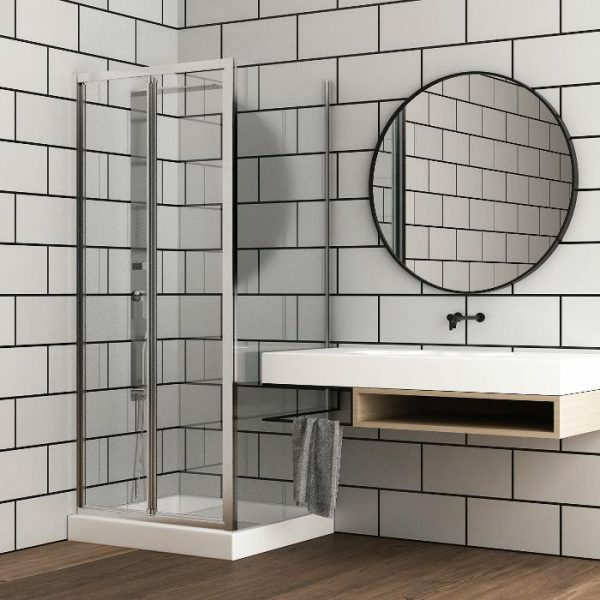 Orabella fusion 190-Καμπίνα ντουζιέρας σπαστή ευθύγραμμη 70cm (66-70) και ύψος 190cm