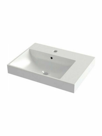 Orabella raven 60cm - Νιπτήρας πορσελάνης ένθετος ή κρεμαστός