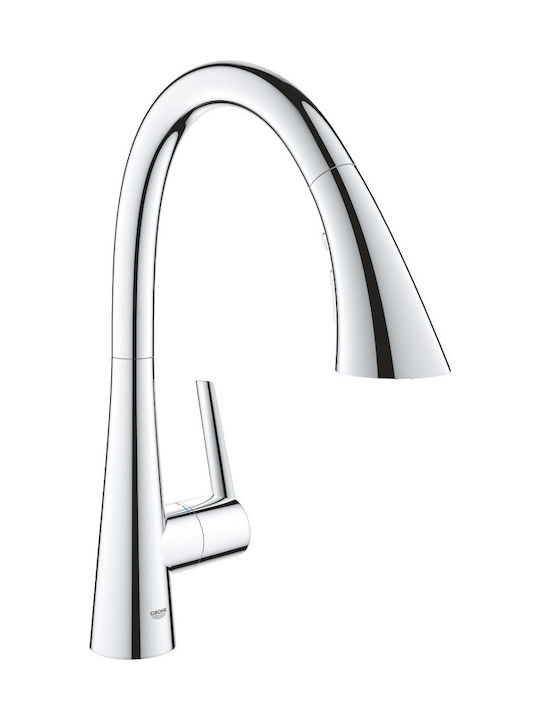 Grohe Zedra-Μπαταρία Κουζίνας Πάγκου Chrome | Casa Solutions Gekas