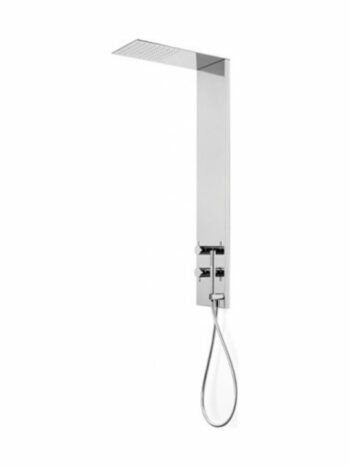 Tema Demm Storm 15550 -Στήλη Ντους 110cm Chrome 2 εξόδων