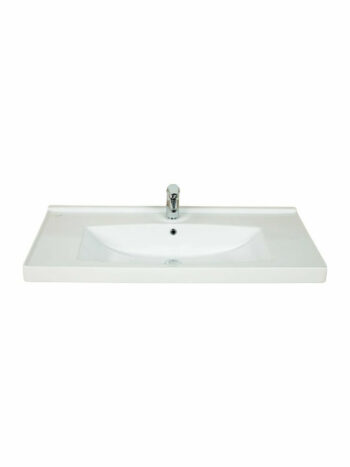 Tema Creavit Superior White-Νιπτήρας ένθετος ορθογώνιος 100x49x20cm - Image 3