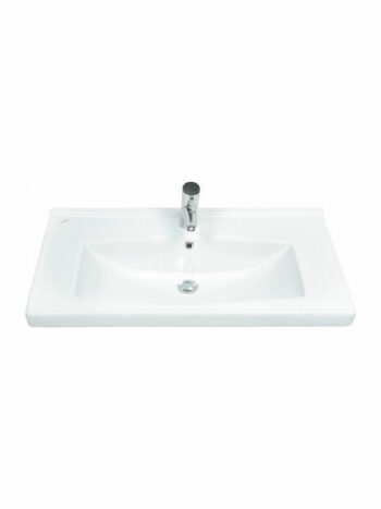 Tema Creavit Superior White-Νιπτήρας ένθετος ορθογώνιος 85x44,7x20,3cm - Image 3