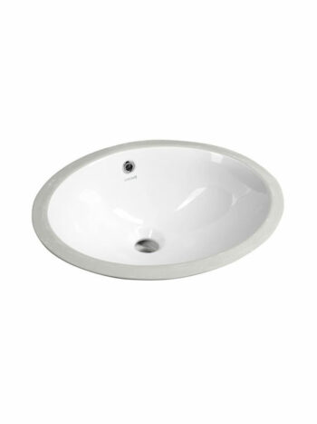 Tema Creavit Dream White-Νιπτήρας μπάνιου υποκαθήμενος 33x43x19,1cm