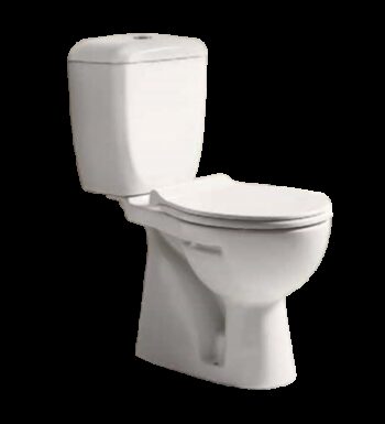 Tema Venus White Set-Λεκάνη επιδαπέδια με κάλυμμα και καζανάκι-κατωστόμια - Image 2