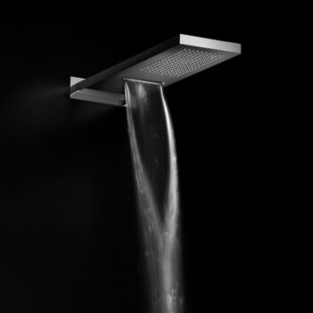 Almar Smart Shower Head -Κεφαλή ντους επίτοιχη 2 ροών 19,2x53,7cm Black Matt - Image 4