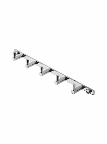 Tema Prima 74305-Πενταπλό άγκιστρο μπάνιου επίτοιχο 32cm chrome