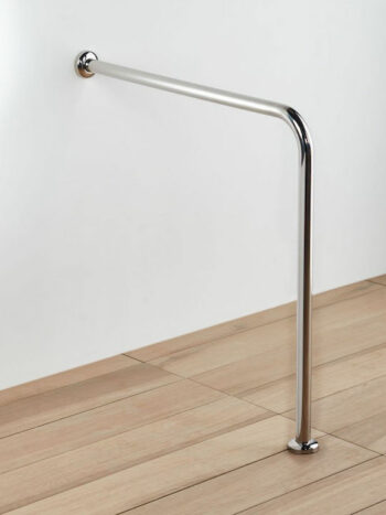Tema 82004 -Λαβή Μπάνιου γωνιακή Inox ΑΜΕΑ 75x75cm chrome - Image 2