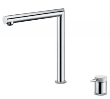 Μπαταρία Κουζίνας Πάγκου Βυθιζόμενη-Imex Itaca Chrome GCE018