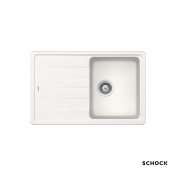 Schock Cristalite Element 31190-1301 Νεροχύτης ένθετος Μ78xΠ50cm Superwhite