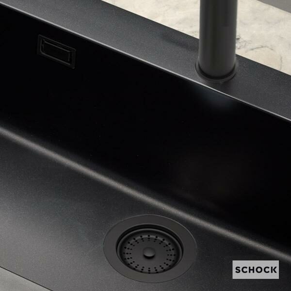 Schock 629309-400 Ανοξείδωτη Βαλβίδα (Τάπα) Νεροχύτη με Υπερχείλιση Puro