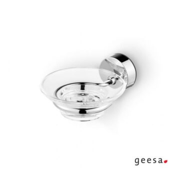 Geesa Series 27 2703 Σαπουνοθήκη Επιτοίχια μεταλλική/κρυστάλλινη Chrome