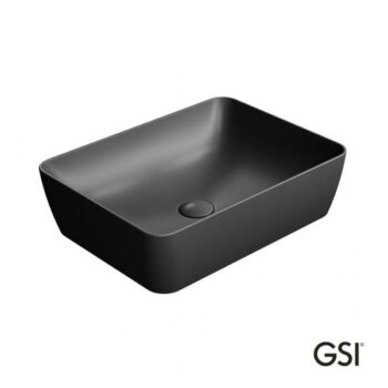 GSI Sand 9037-401 Νιπτήρας επικαθήμενος 50x38 cm από πορσελάνη Ardesia