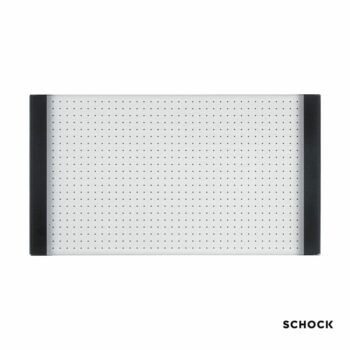 Schock 629036 Επιφάνεια κοπής από κρύσταλλο 54,2x30 cm White
