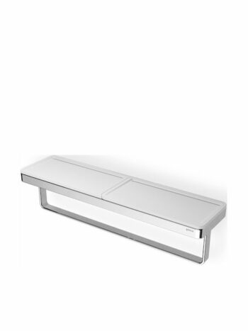 Geesa frame 8853-300 Εταζέρα μπάνιου/πετσετοθήκη επιτοίχια μεταλλική White Matt με 1 ράφι 42x10,8x10,5cm