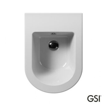 GSI Norm/50 8664-300 Μπιντέ κρεμαστό 50x36 cm από πορσελάνη White Glossy - Image 4