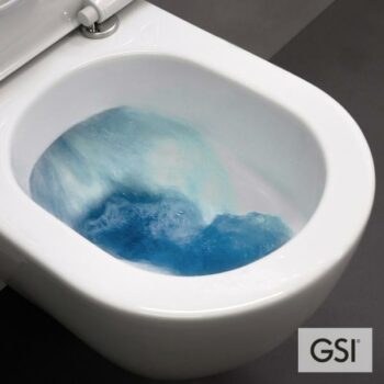 GSI Pura/55 882100C-300 Λεκάνη κρεμαστή 55 cm από πορσελάνη rimless με κάλυμμα soft close White - Image 3