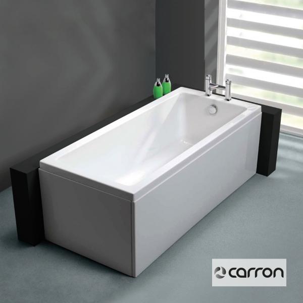 Carron Quantum Carronite -Μπανιέρα με υδρομασάζ ένθετη ή με ποδιά 180x80cm  White | Casa Solutions Gekas