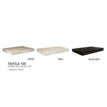 Colorado Tavola 100 - Πάγκος νιπτήρα κρεμαστός MDF 100x47x12 cm - Image 3