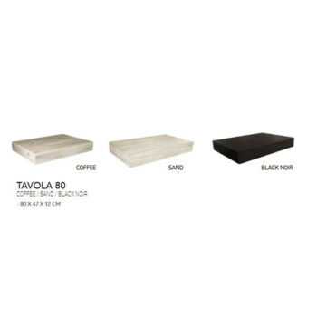 Colorado Tavola 80 - Πάγκος νιπτήρα κρεμαστός MDF 80x47x12 cm - Image 3