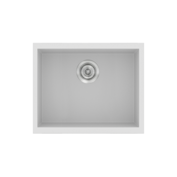 Sanitec Classic 341 - Νεροχύτης ένθετος συνθετικός 50x40 cm White