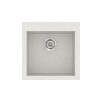 Sanitec Classic 339 - Νεροχύτης ένθετος συνθετικός 50x50 Metallic Ice
