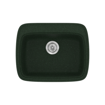 Sanitec Classic 313 - Νεροχύτης ένθετος συνθετικός 58x50 Granite Green