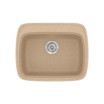 Sanitec Classic 313 - Νεροχύτης ένθετος συνθετικός 58x50 Granite Beige