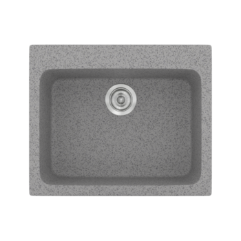 Sanitec Classic 331 - Νεροχύτης ένθετος συνθετικός 60x50 Granite Grey