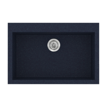 Sanitec Classic 338 - Νεροχύτης ένθετος συνθετικός 70x50 Granite Blue