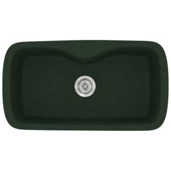 Sanitec Classic 321 - Νεροχύτης ένθετος συνθετικός 83x51 Granite Green