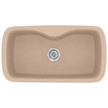 Sanitec Classic 321 - Νεροχύτης ένθετος συνθετικός 83x51 Granite Sand