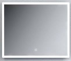 Gloria Tore Ορθογώνιος Καθρέπτης Μπάνιου Led 80x60cm