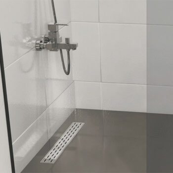 MaxiFlow Legal Classic Rain - Κανάλι δαπέδου ανοξείδωτο 50cm Chrome