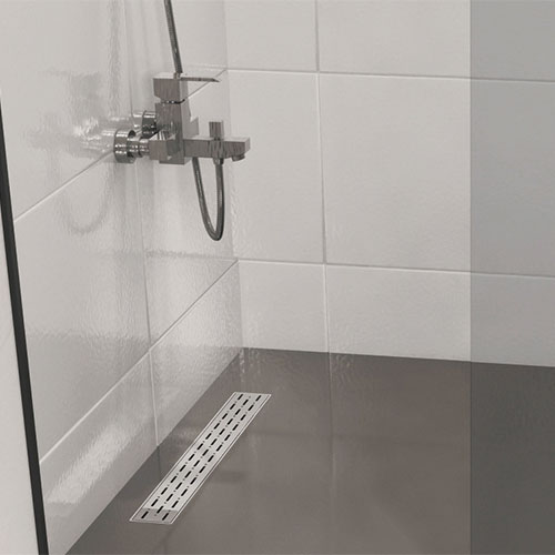MaxiFlow Legal Classic Rain - Κανάλι δαπέδου ανοξείδωτο 50cm Chrome