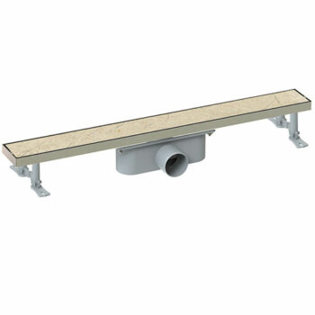 MaxiFlow Scala Classic - Κανάλι δαπέδου ανοξείδωτο 60cm Chrome