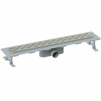 MaxiFlow Line Standard - Κανάλι δαπέδου PVC 80cm Chrome Dol - Image 3