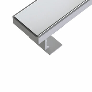 MaxiFlow Line Standard - Κανάλι δαπέδου PVC 80cm Chrome Dol