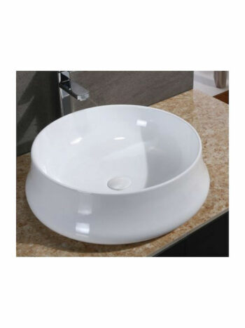 KLP Irene - Νιπτήρας Πορσελάνης επικαθήμενος Ø40/Y14 cm White