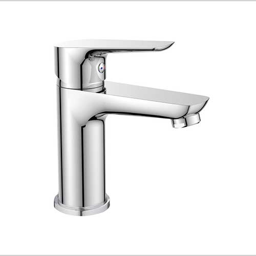 KLS Lux - Μπαταρία νιπτήρα με βαλβίδα clicker Chrome