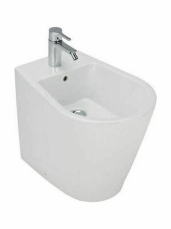 Sanitana Glam Μπιντέ επιδαπέδιο 53x36,5 cm από πορσελάνη White