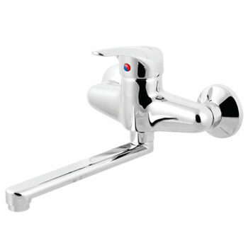 Teorema T-One - Μπαταρία κουζίνας Τοίχου Chrome