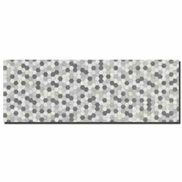 Κολοσσός Dresde Relieve Mix- Πλακάκι τοίχου μπάνιου 25x70 Matt, Ανάγλυφο
