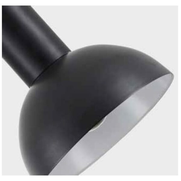 Home Lighting - Φωτιστικό οροφής ADEPT TUBE Black Pendant Black Metal Shade Μονόφωτο-1