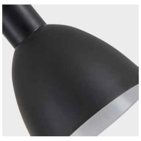 Home Lighting - Φωτιστικό οροφής ADEPT TUBE Black Pendant Black Metal Shade Τρίφωτο-1