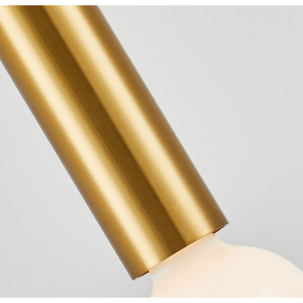 Home Lighting - Φωτιστικό οροφής ADEPT TUBE GOLD MATT Gold Matt Pendant Τρίφωτο-1