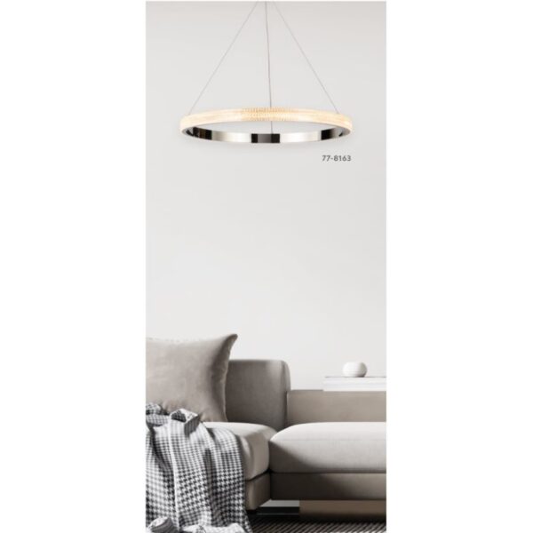 Home Lighting - Φωτιστικό οροφής 60 AMARYLIS PENDANT CHROME LED