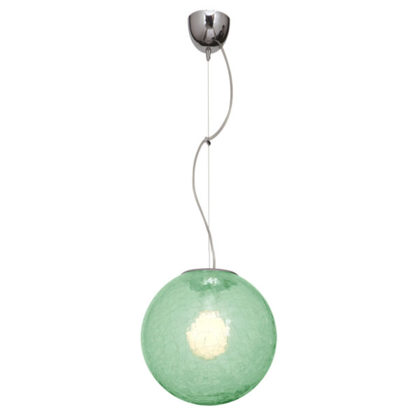 Home Lighting - Φωτιστικό οροφής BALL CRAKELE Φ30 GREEN 1E2 Μονόφωτο