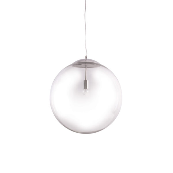 Home Lighting - Φωτιστικό οροφής CHIARA PENDANT CLEAR GLASS Φ50 Μονόφωτο