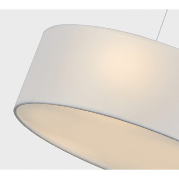 Home Lighting - Φωτιστικό οροφής COZY WHITE SHADE Μονόφωτο (3 λαμπτήρες)-1